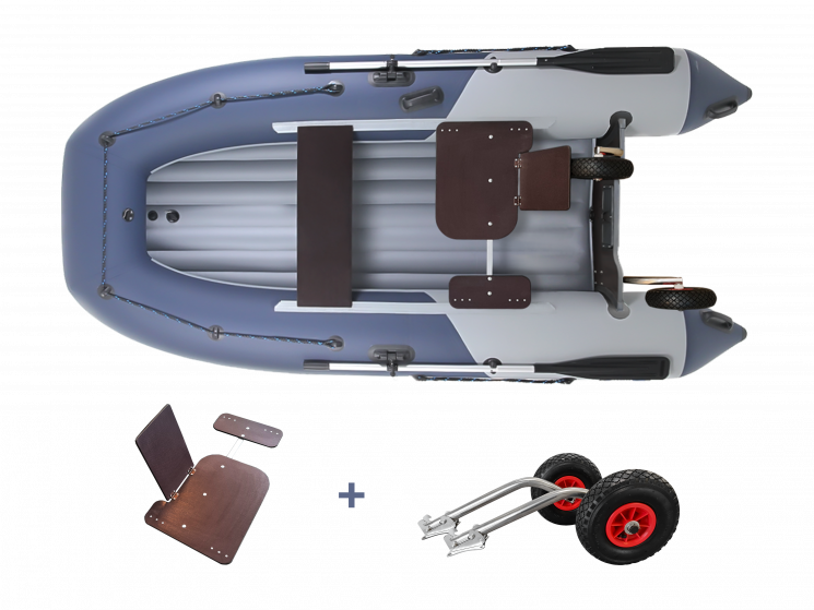 Комплект надувная лодка НДНД Grouper 310 с сиденьем "Сикосари"