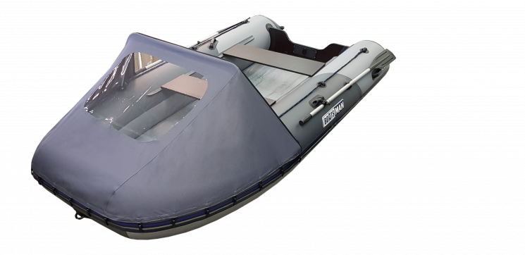 Тент носовой со стеклом для надувных лодок BoatsMan BT360, 380A (нднд)